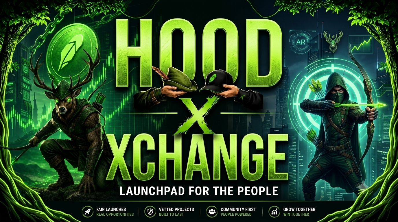 HoodXchange — launchpad for the people promotional graphic